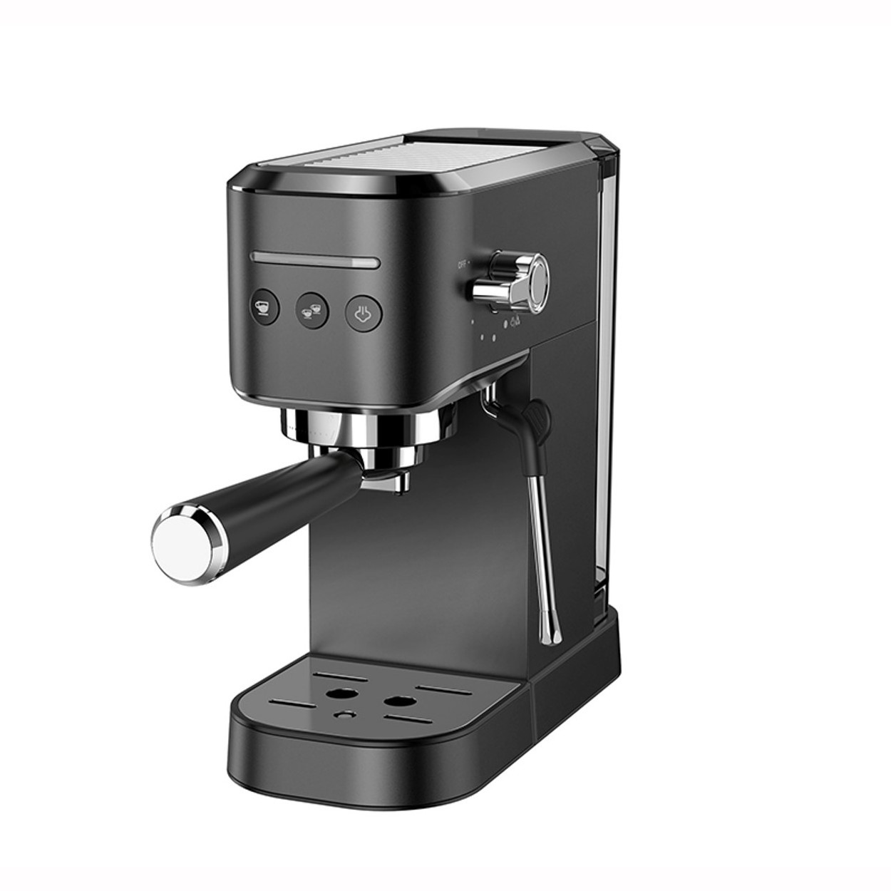 Espresso Machine 1350W High-Performance Coffee Machine 20 Bar Espresso Coffee Maker with Milk Frother and 1.0L Removable Water