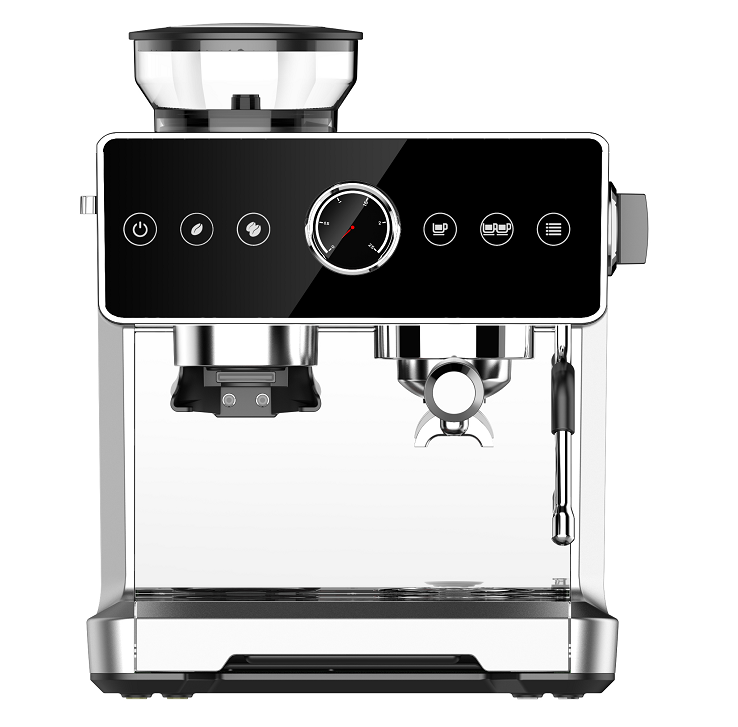 Commercial Espresso Coffee Machine Home Cappuccino Maker Electric Espresso Machine With Grinder