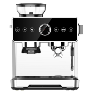 Commercial Espresso Coffee Machine Home Cappuccino Maker Electric Espresso Machine With Grinder