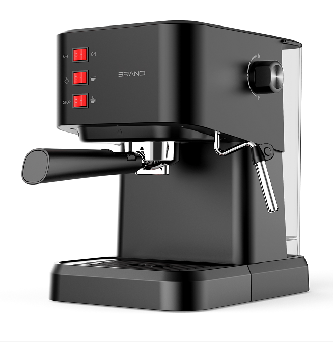 Espresso Machine 220V 15 Bar Espresso Coffee Maker With Three Mechanical Buttons