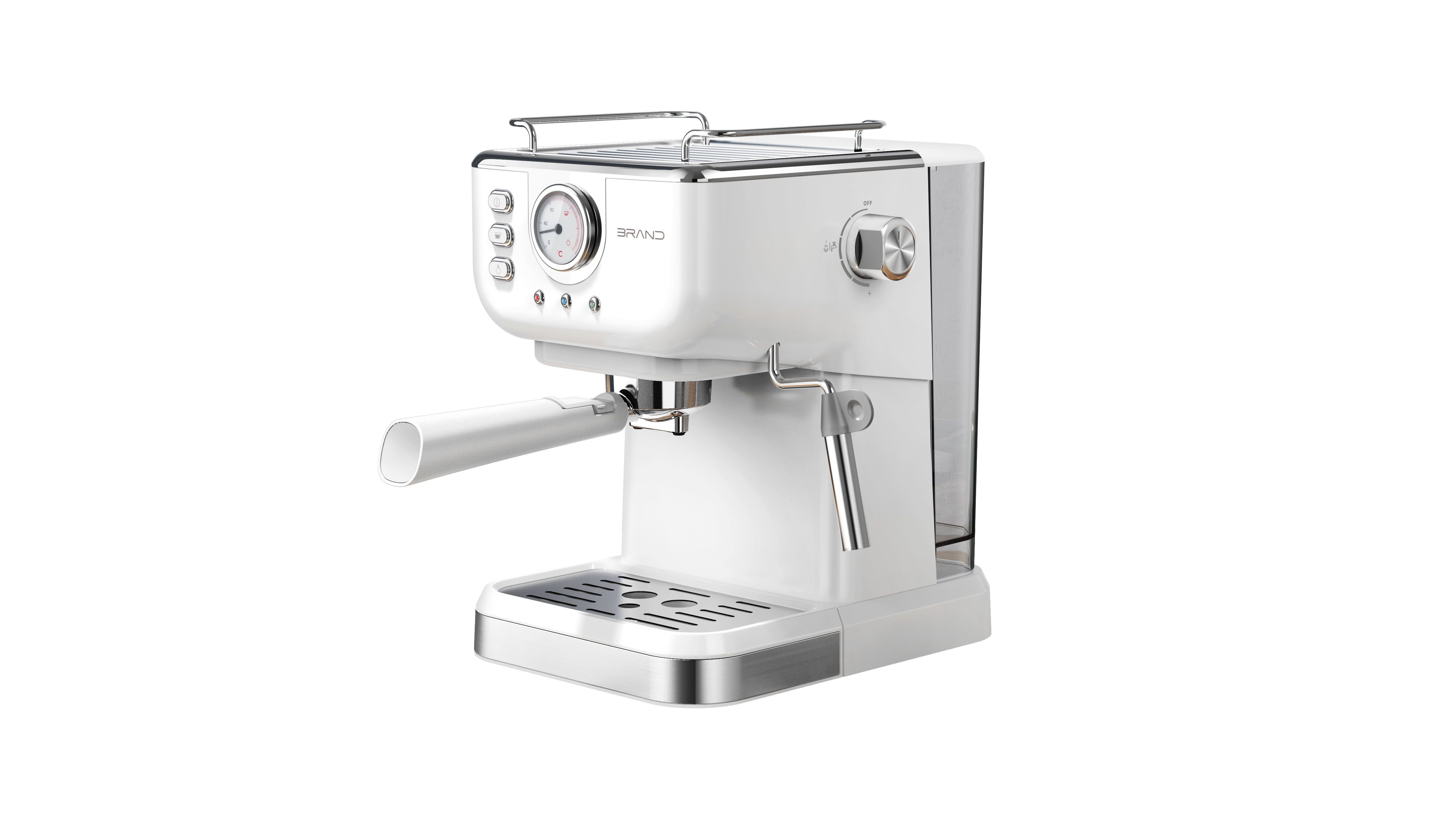 Retro style Italy Professional Home-use 15 Bar Cappuccino Or Latte Maker Espresso Coffee Machine