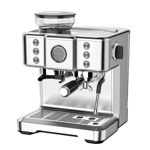 Coffee Machine Espresso Stainless Steel Coffee Maker Espresso Coffee Maker With Milk Frother