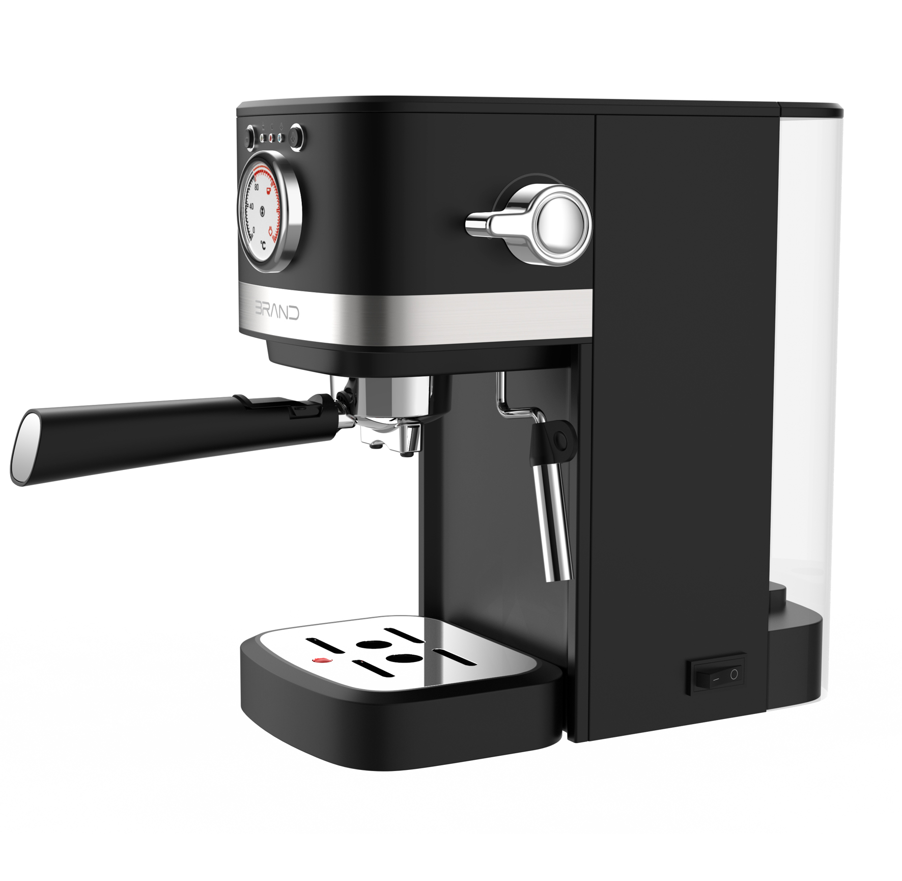 Espresso machine 20 bar with milk frother wand fast heating automatic coffee machine for espresso, cappuccino latte