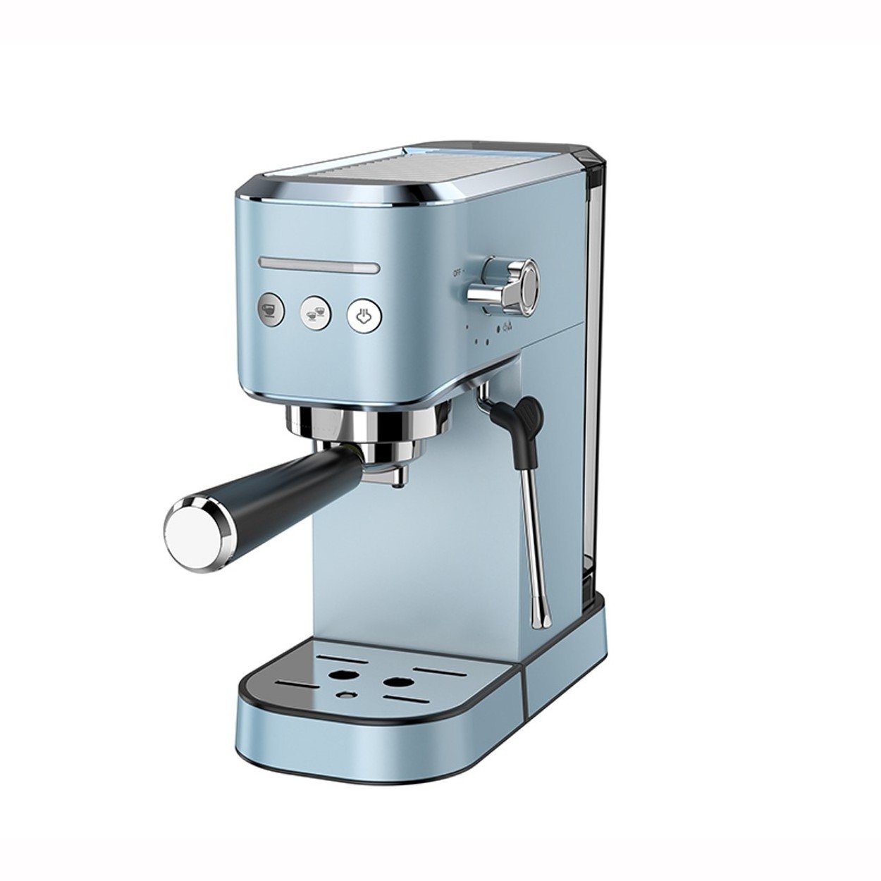 Espresso Machine 1350W High-Performance Coffee Machine 20 Bar Espresso Coffee Maker with Milk Frother and 1.0L Removable Water