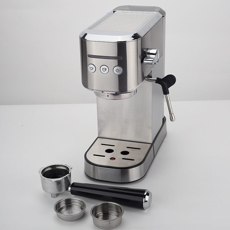 Espresso Machine 1350W High-Performance Coffee Machine 20 Bar Espresso Coffee Maker with Milk Frother and 1.0L Removable Water