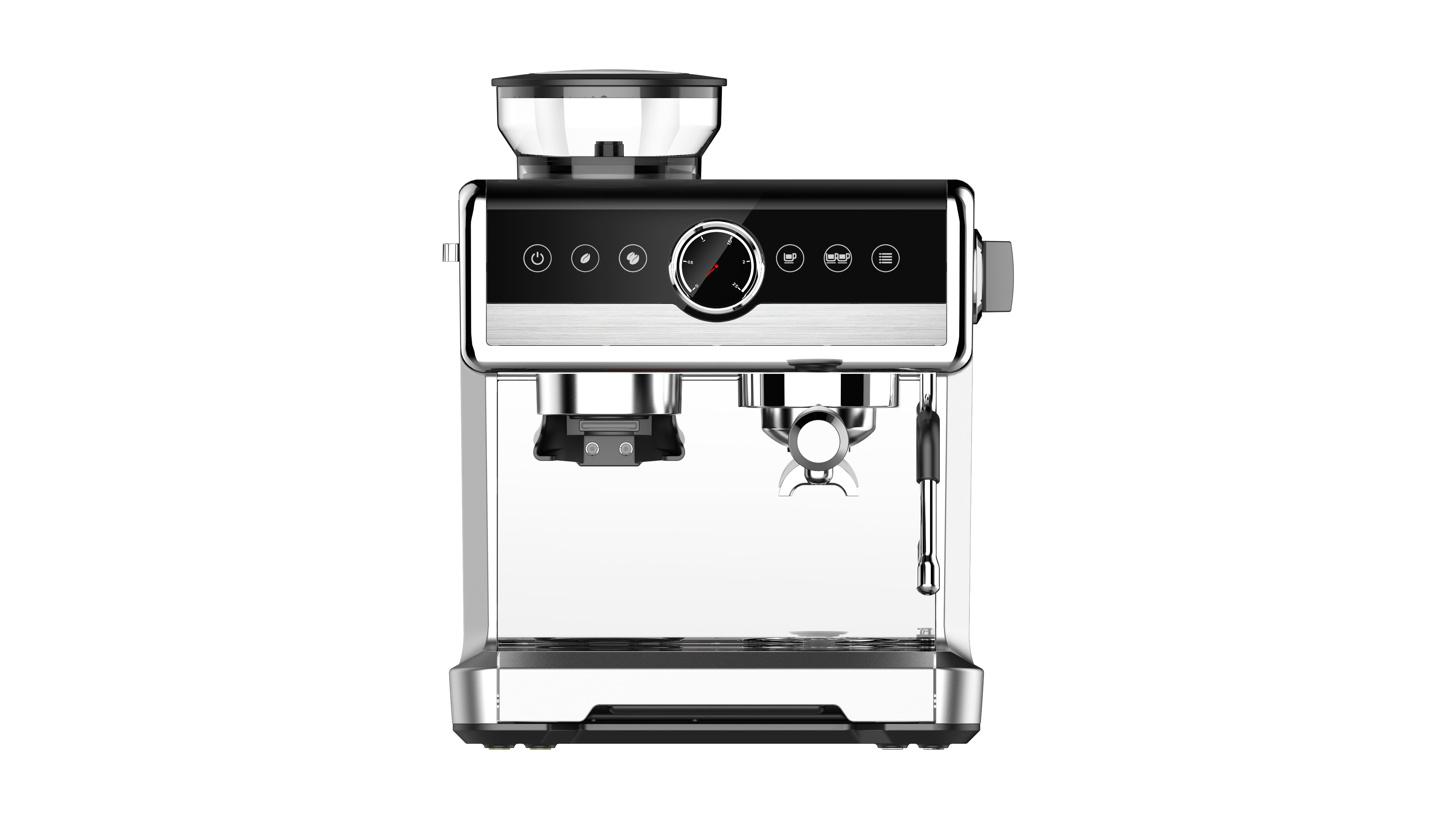 Italian Espresso Maker 15Bar Italian Pump Automatic Electric Espresso Maker Coffee Espresso Machine