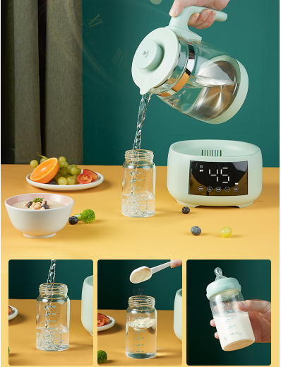 Muti-function baby milk modulator formula kettle tea and coffee pot health pot electric kettle with fan cooling