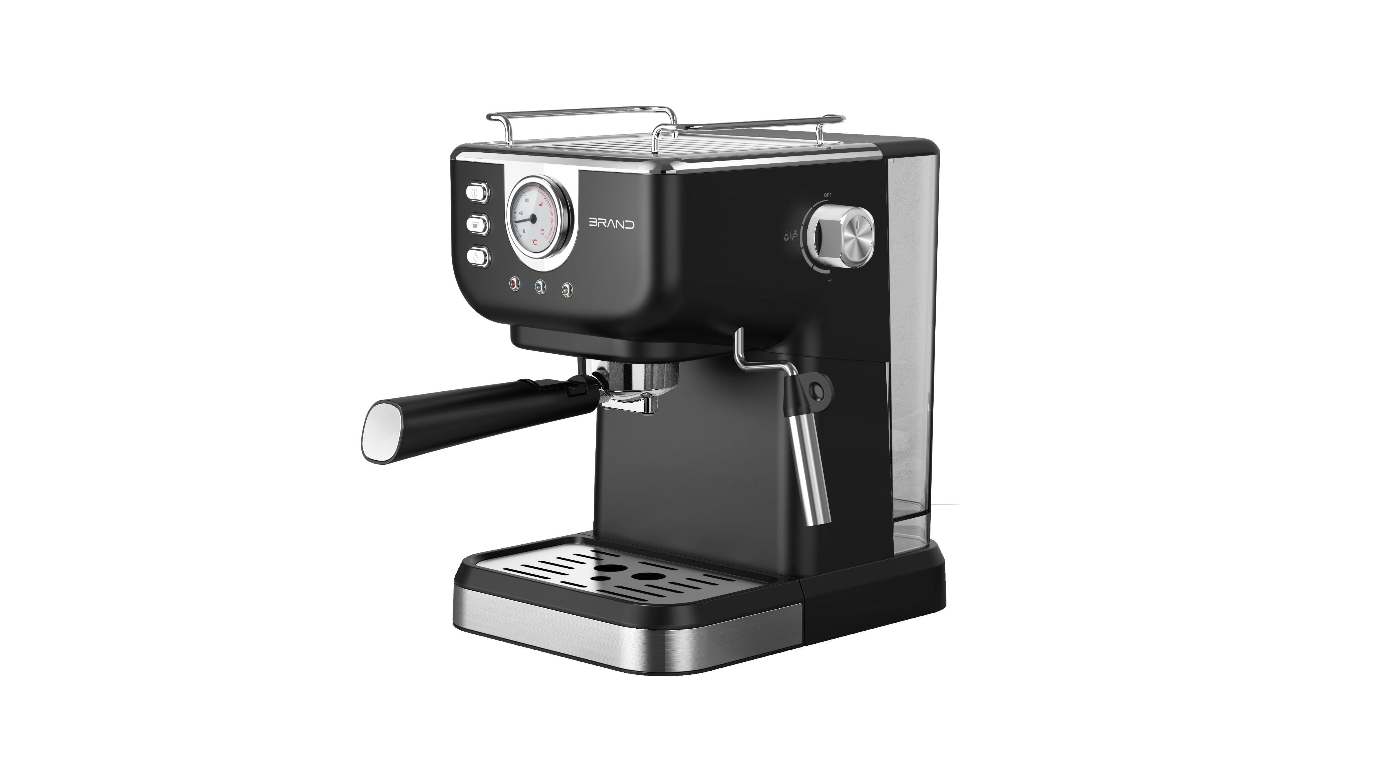 Retro style Italy Professional Home-use 15 Bar Cappuccino Or Latte Maker Espresso Coffee Machine