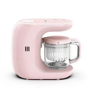 Muti-function baby food processor  food maker food blender with Split steaming basket Rotary cover stainless water tank