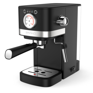 Espresso machine 20 bar with milk frother wand fast heating automatic coffee machine for espresso, cappuccino latte