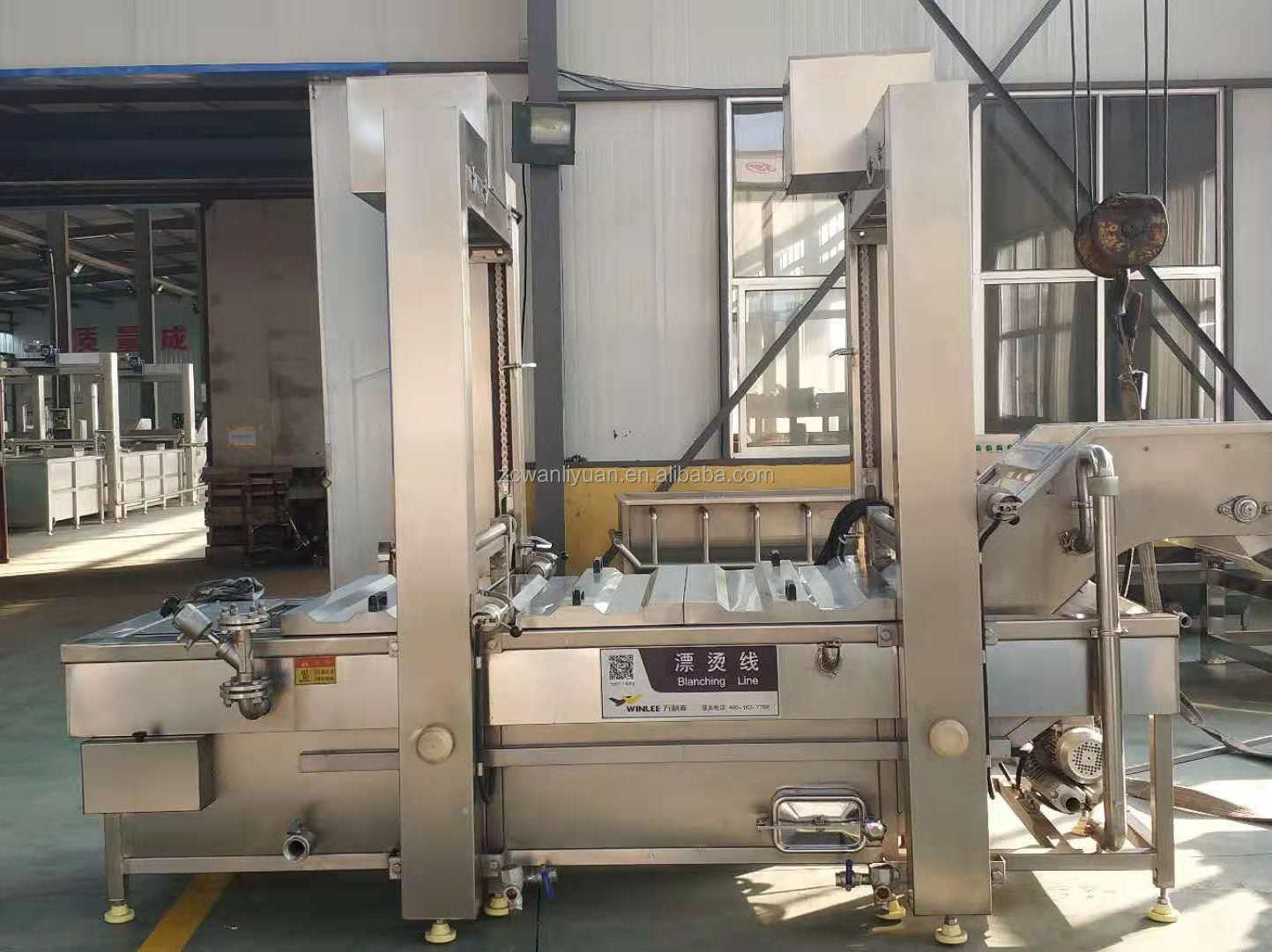 Blanching machine vegetable blanching machine potato chips and potato blanching machine