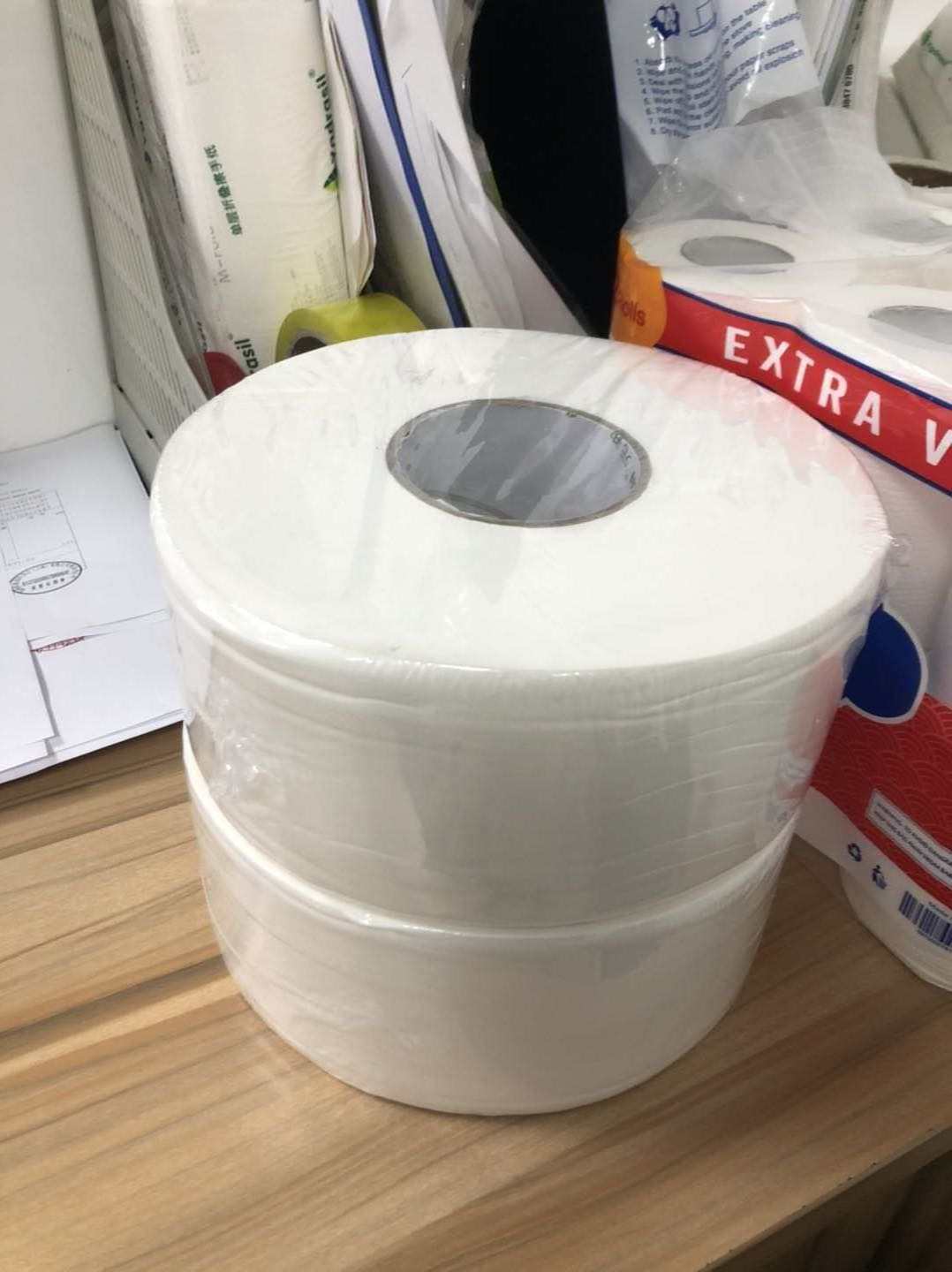 Premium Water Soluable Toilet Paper Mini Jumbo Roll 450g