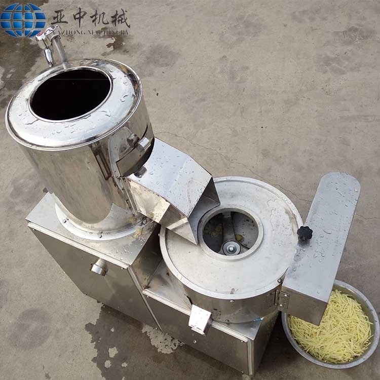 Factory Price Potato Washing Peeling Cutting All-in-One Machine