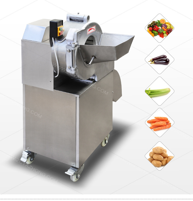 Big Capacity Onion Cutting Machine Onion Ring Slicing Machine Potato Cut Machine Potato Cube Cutter Price