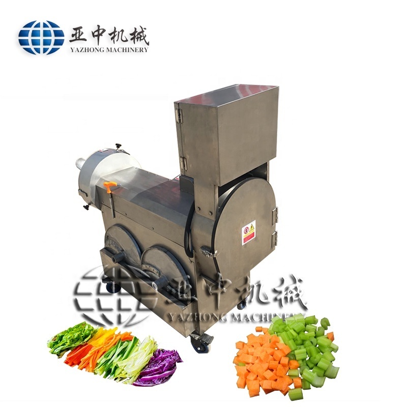 Automatic Fruit Vegetable Salad Cutting Machine Slicer And Cutter For Commercial