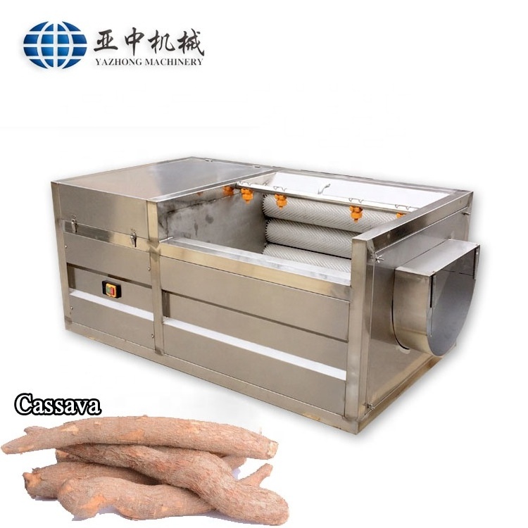 Factory potato washing peeling machine potato washer peeler cleaning machine potato peeling machine