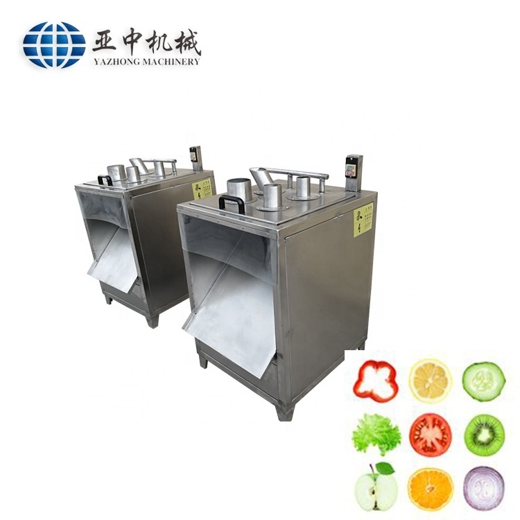 YAZHONG machinery Automatic Radish Dicing Cutting Potato Slice Dicing Cutter for Vegetable cabbage slicer machine