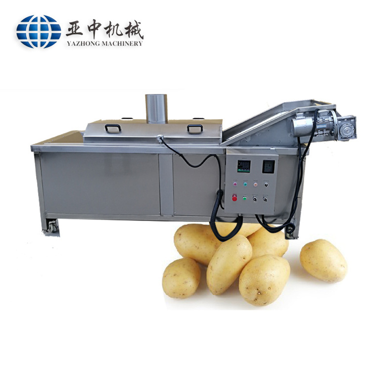 potato chips fruit blanching machine vegetable french fry blanching machine