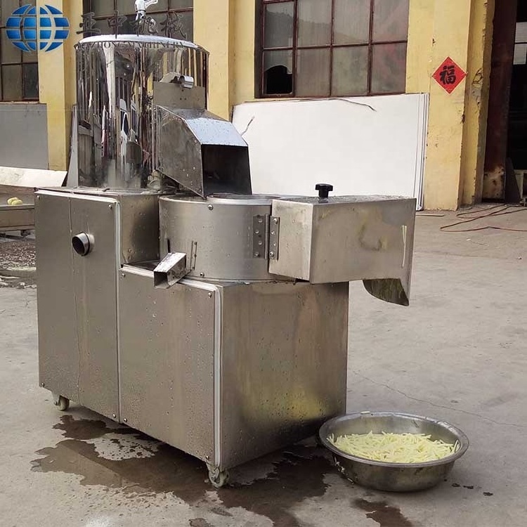 Factory Price Potato Washing Peeling Cutting All-in-One Machine