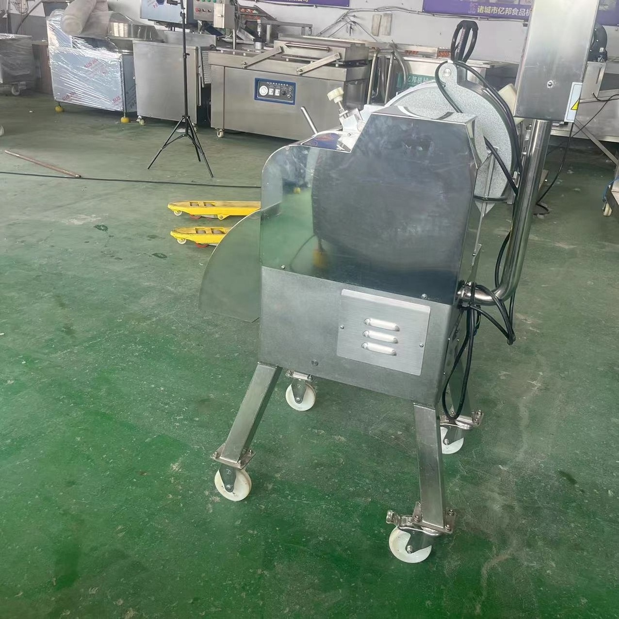 304 stainless steel industrial machinery full-automatic  vegetable slicer chopper potato cutter grinder