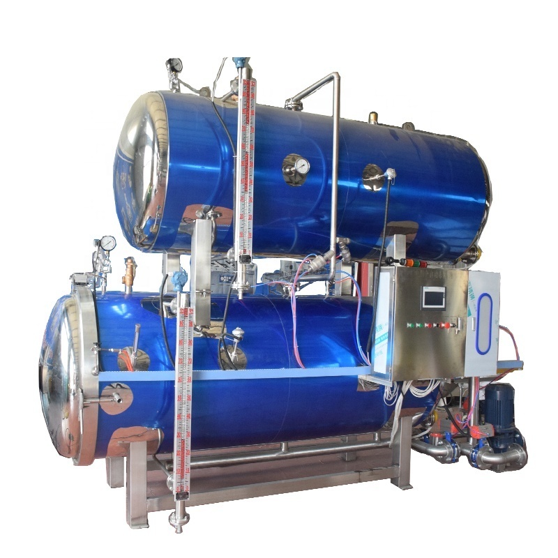 steam water rotary retort autoclave autoclave for mushroom cultivation