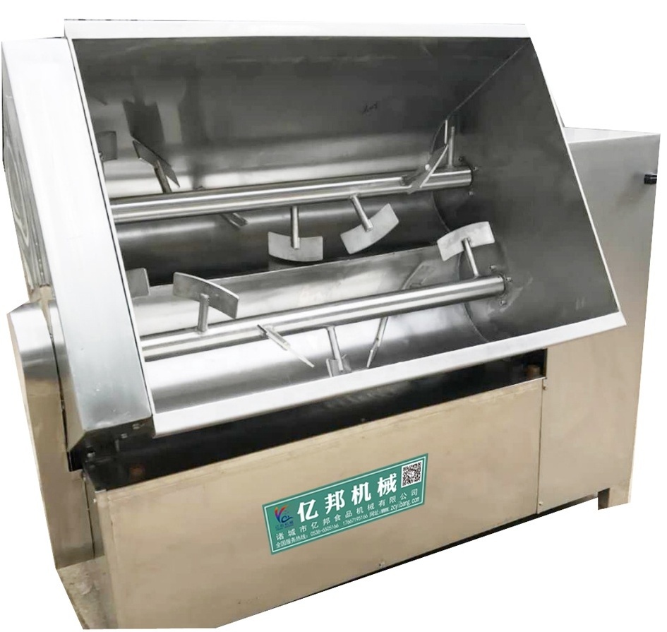 Meat Processing Machine 20-400L Stainless Steel Electric Meat Mixer For Meat Food Plant