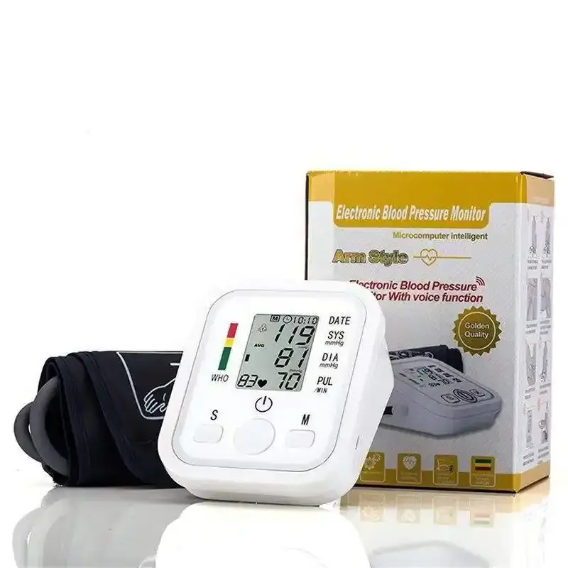 Bp Apparatus Digital Blood Pressure Monitor Electronic Bp Machine Built-in Battery Oem Blood Pressure Monitor