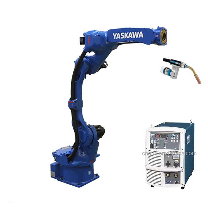 YASKAWA Industrial Robot AR 2010 With TBI Welding Torch And OTC Welders And Rails System For Mig Mag Tig Welding Robot Solution