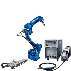 YASKAWA Industrial Robot AR 2010 With TBI Welding Torch And OTC Welders And Rails System For Mig Mag Tig Welding Robot Solution