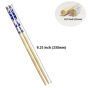 1700pair Chinese with Unique Print, Reusable Chopstick for Sushi Rice Noodles, Tableware Washable Natural Bamboo Chopsticks