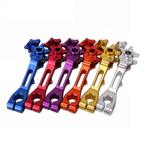 Custom CNC Machined Solid Durable  Swinging Arm Rear Brake Rocker Arm for Motorcycle/Bicycle