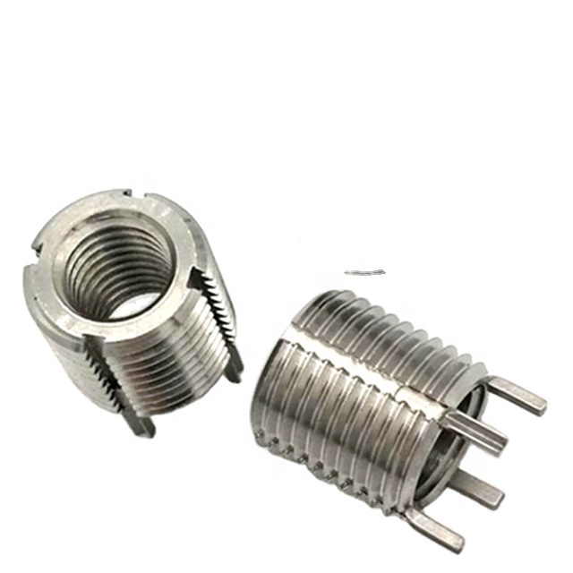 High quality threaded inserts are suitable for 3D-printed metal screws and bolts