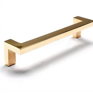 china OEM manufacturer best selling cnc machining Brass wardrobe drawer Cantilever Pull  by your drawing