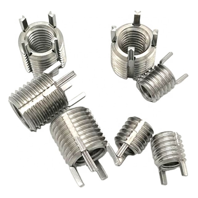 High quality threaded inserts are suitable for 3D-printed metal screws and bolts