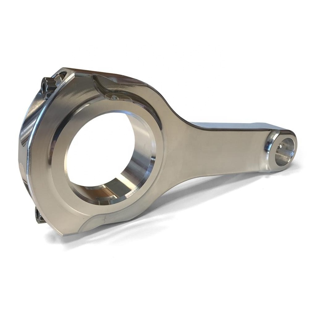 CNC custom forged  titanium aluminum alloy motorcycle parts connecting rod