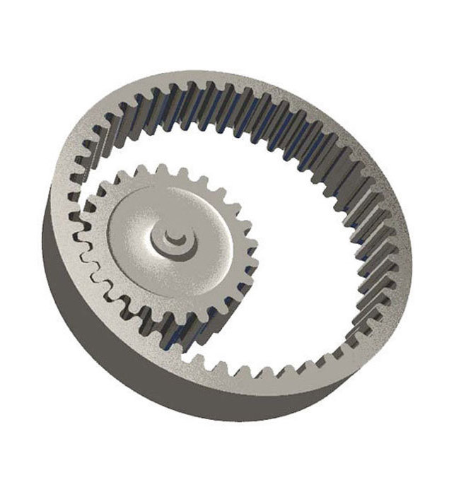 Customized High Precision Spiral Angular Straight Bevel Gears Stainless Steel Power Tool Spiral Bevel Gear Pinion