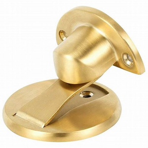 Low price custom zinc alloy door floor magnetic stop stopper holder catch tool safety door stopper