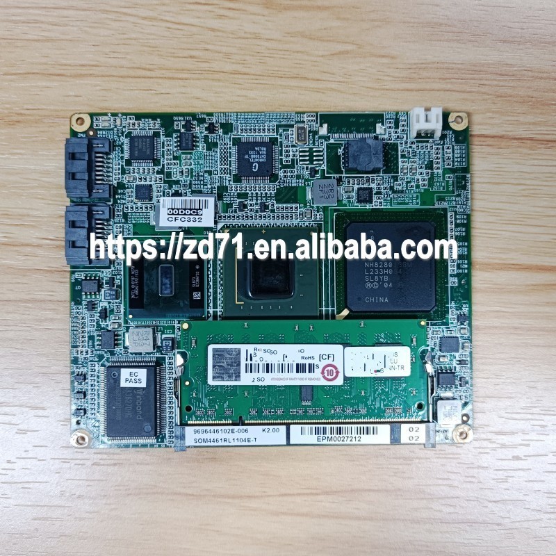 SOM4461RL1104E-T SOM-4461 Rev. A2 Industrial motherboard with FENWAL 0212680012 REV C 0412680012 backplane board tested working