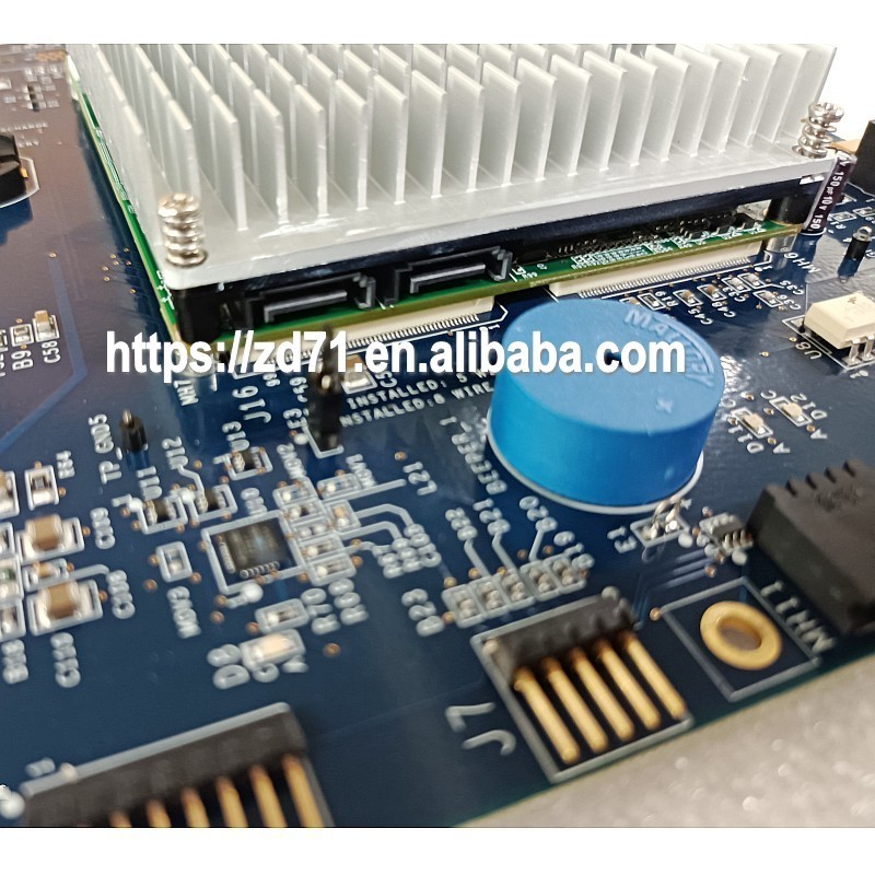 SOM4461RL1104E-T SOM-4461 Rev. A2 Industrial motherboard with FENWAL 0212680012 REV C 0412680012 backplane board tested working