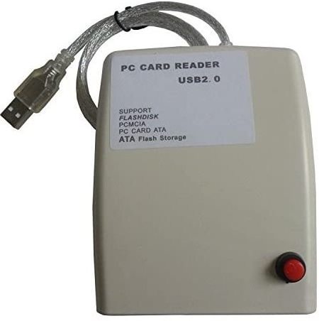 USB2.0 PCMCIA card reader , read FLASH /DISK card /ATA card