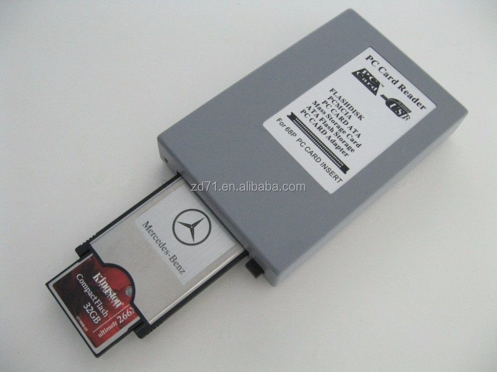 USB2.0 PCMCIA PC Card Reader , can read ATA FLASH Card