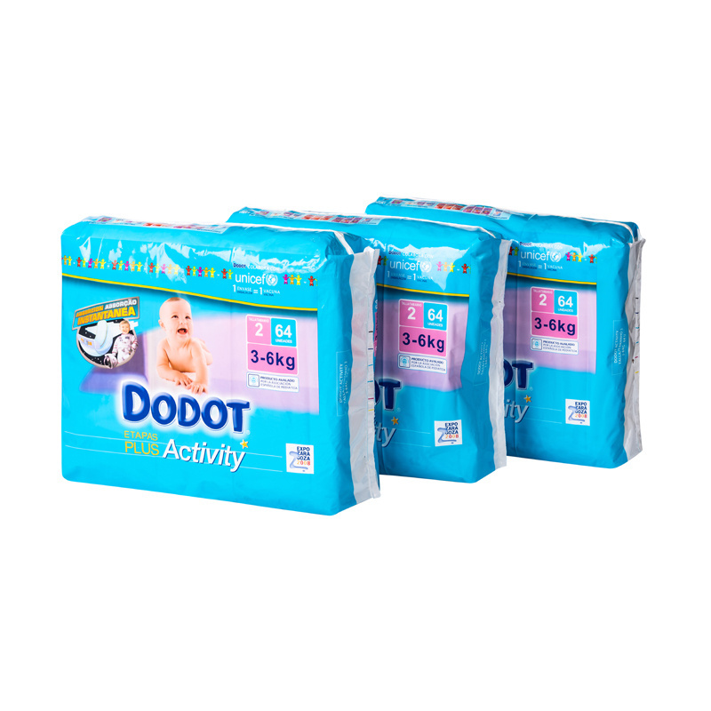 DODOT Disposable Baby Diapers Wholesale Couche BB Manufacture