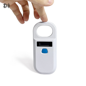 Portable RFID LF Reader NFC Customized 125KHz/134.2KHz Animal Glass Tag RFID Reader