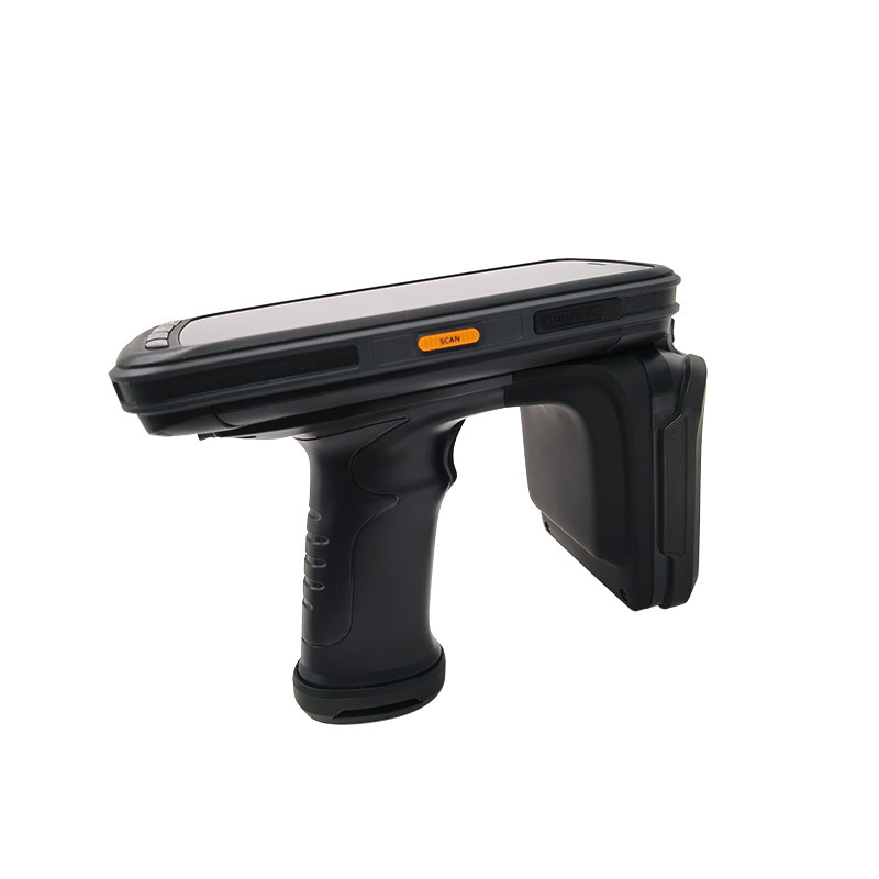 Portable Custom Frequency 860~960MHz Long Range RFID Handheld Reader UHF Asset RFID Reader