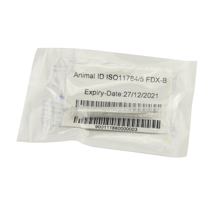 13.56Mhz ISO14443A RFID Animal Microchip Glass Capsule NFC Tag