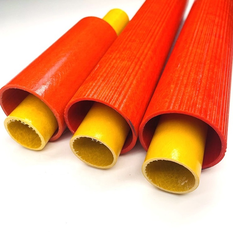 China factory pultrusion fiberglass reinforce tube composite hollow fiberglass tube FRP tube