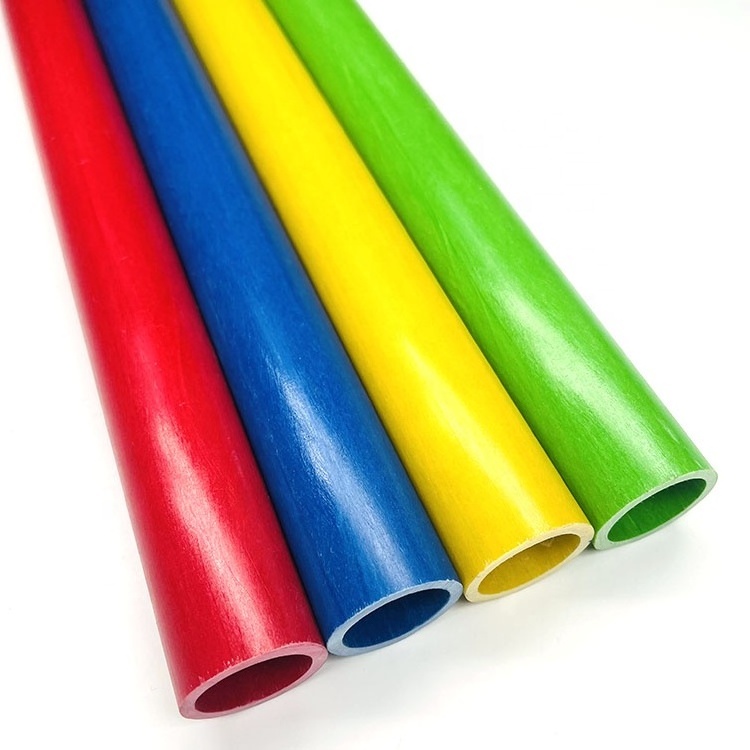 China factory pultrusion fiberglass reinforce tube composite hollow fiberglass tube FRP tube