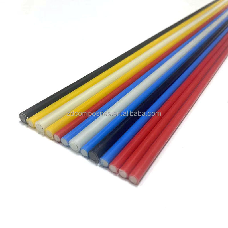 GFRP glassfiber solid rod 3/8