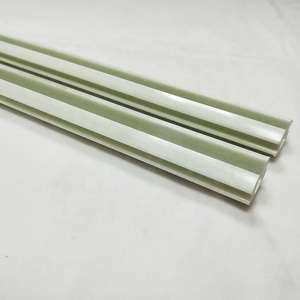 Factory Supply High Strength FRP Pultrusion Profile Fiberglass Rods flexible Curtain Rod frp channel