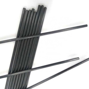 4mm 4.5mm 5mm 5.5mm 6mm Pultruded Carbon Fiber Solid Rods For Electric Olive Harvester Rakes